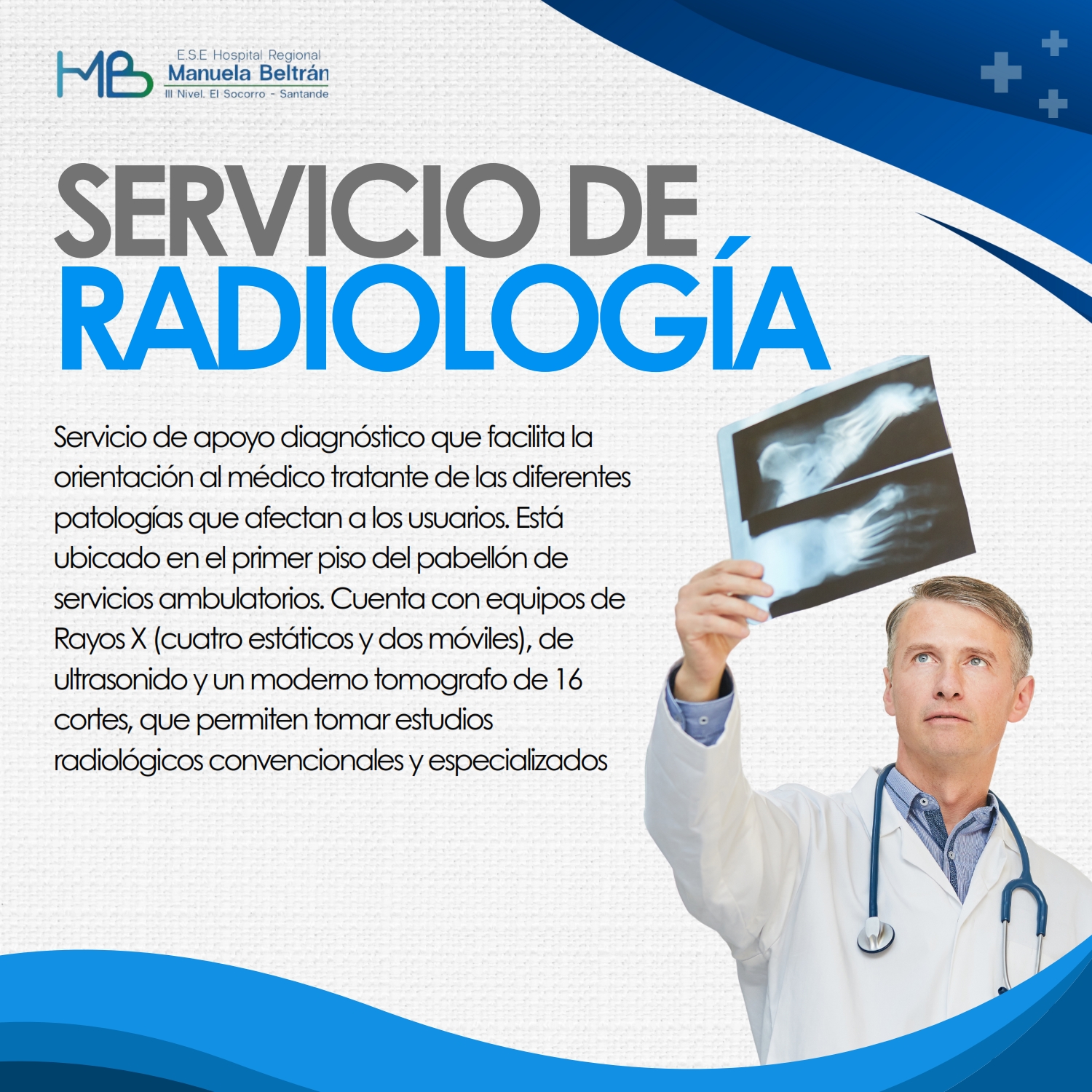 en la imagen observamos a un medico revisando un rx